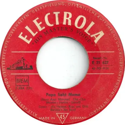 Conny Froboess - Papa Liebt Mama