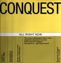 12inch Vinyl Single - Conquest - All Right Now
