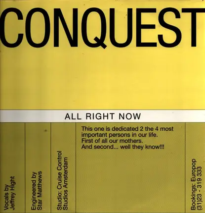 Conquest - All Right Now