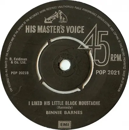 Conrad Veidt / Binnie Barnes - When The Lighthouse Shines Across The Bay / I Liked His Little Black Moustache