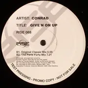 12inch Vinyl Single - Conrad - Give'n On Up