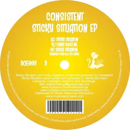 Consistent - Sticky Situation EP