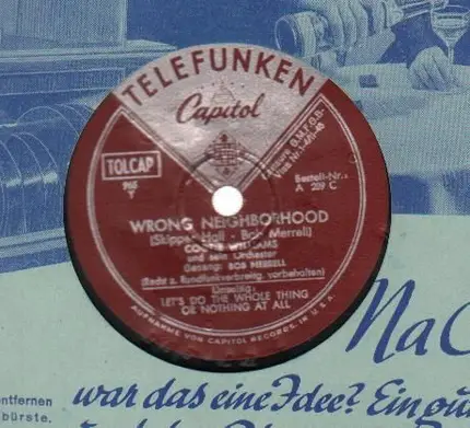 Cootie Williams - Wrong Neighborhood/ Let's Do The Whole Thing Or Nothing At All