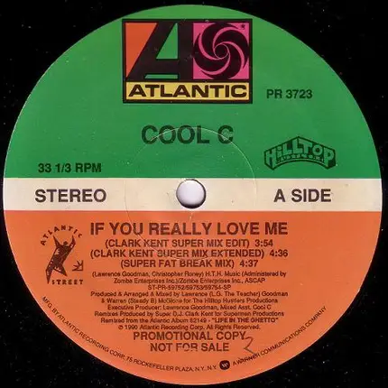 Cool C - If You Really Love Me