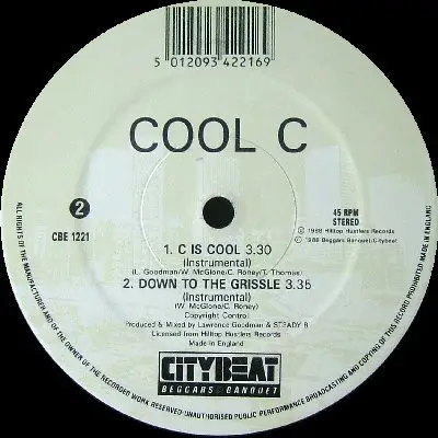 Cool C - C Is Cool / Down To The Grissle