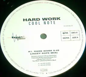 Cool Note - Hard Work