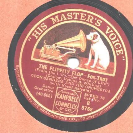 Coon-Sanders and his Orchestra - The Flippity Flop / Got a Great Big Date With A Little Bitta Girl