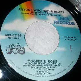 Cooper - Anyone Who Had A Heart / Only The Lonely