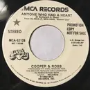7inch Vinyl Single - Cooper And Ross - Anyone Who Had A Heart