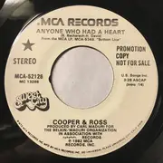 7inch Vinyl Single - Cooper And Ross - Anyone Who Had A Heart