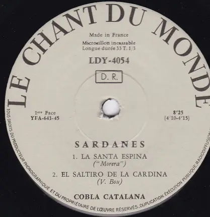 Cobla Catalana - Sardanes