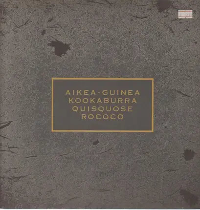 Cocteau Twins - Aikea-Guinea