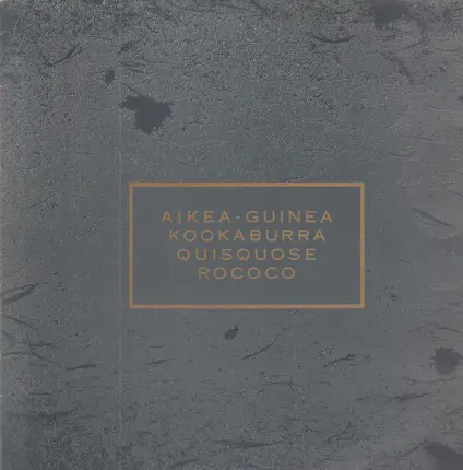 Cocteau Twins - Aikea-Guinea