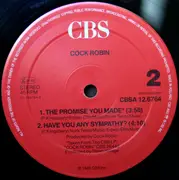 12inch Vinyl Single - Cock Robin - The Promise You Made