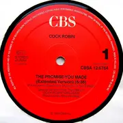 12inch Vinyl Single - Cock Robin - The Promise You Made (Extended Version)