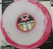 LP-Box - Cock Sparrer - Here We Stand - Red & White splatter vinyl, +CD