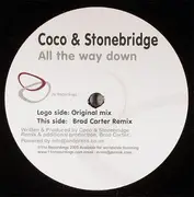 12inch Vinyl Single - Coco & Stonebridge - All The Way Down