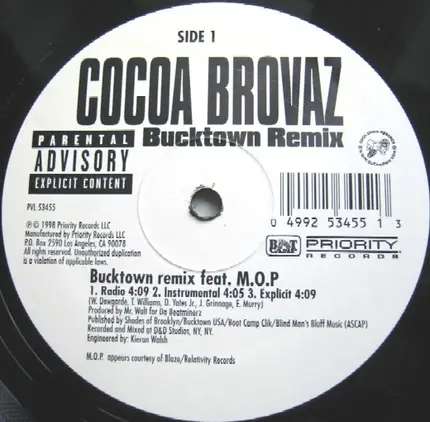 Cocoa Brovaz - Bucktown (Remix)