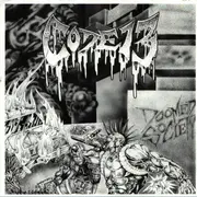 7inch Vinyl Single - Code 13 - Doomed Society - green translucent pressing