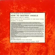12inch Vinyl Single - Coil - How To Destroy Angels