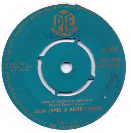 Col James & Keith Cooper - Sweet Georgia Brown