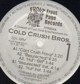 Cold Crush Brothers - Cold Crush Flava / Resurected