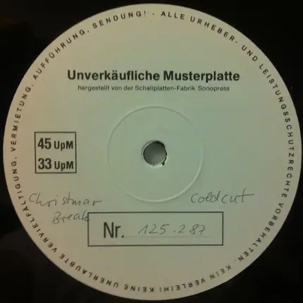 Coldcut - Coldcut's Christmas Break