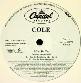 Cole - I Can Do Too