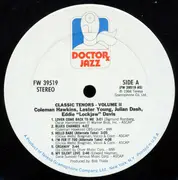 LP - Coleman Hawkins , Lester Young , Eddie 'Lockjaw' Davis , Julian Dash - Classic Tenors Volume 2