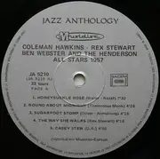 LP - Coleman Hawkins , Rex Stewart , Ben Webster And The Fletcher Henderson All Stars - 1957