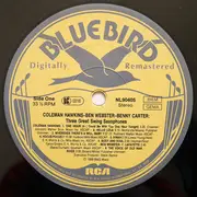 LP - Coleman Hawkins And Ben Webster And Benny Carter - Three Great Swing Saxophones