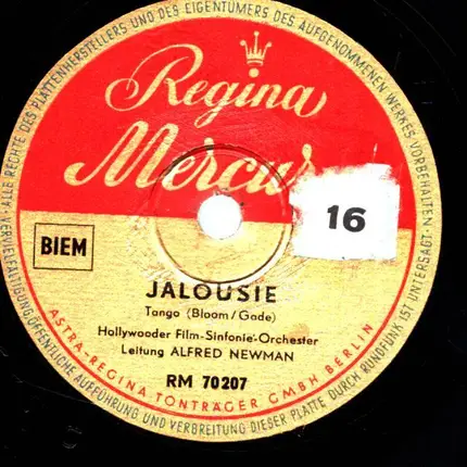 Hollywooder Film-Sinfonie-Orchester - Jalousie / Hora Staccato
