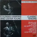 LP - Coleman Hawkins And Lester Young - Classic Tenors - The Historical Jazz Session