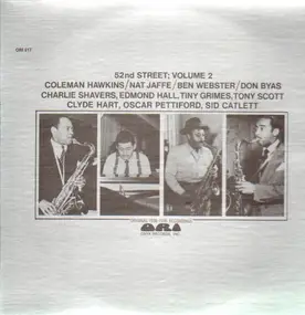 Coleman Hawkins - 52nd Street; Volume 2