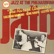 LP - Coleman Hawkins, Gene Krupa, Lester Young - Jazz At The Philharmonic - The Rarest Concerts