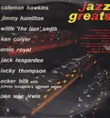 LP - Coleman Hawkins, Jimmy Hamilton, Willie 'The Lion' Smith, etc - Jazz Greats