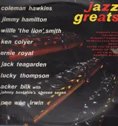 LP - Coleman Hawkins, Jimmy Hamilton, Willie 'The Lion' Smith, etc - Jazz Greats