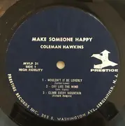 LP - Coleman Hawkins - Make Someone Happy - Mono