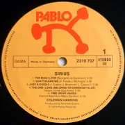 LP - Coleman Hawkins - Sirius
