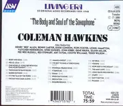 CD - Coleman Hawkins - 'The Body And Soul Of The Saxophone' - Mono