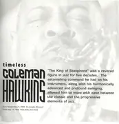 CD - Coleman Hawkins - Timeless