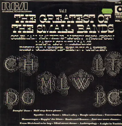Coleman Hawkins, Lucky Thompson, Mary Lou Williams - The Greatest Of The Small Bands Vol. 2