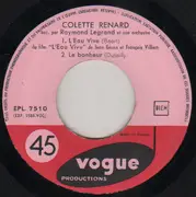 7inch Vinyl Single - Colette Renard Accompagnée Par Raymond Legrand Et Son Orchestre - Vol. 8 - L'eau Vive