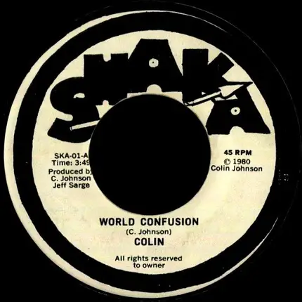 Colin Johnson - World Confusion