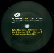 12inch Vinyl Single - Colin Newman - Interview