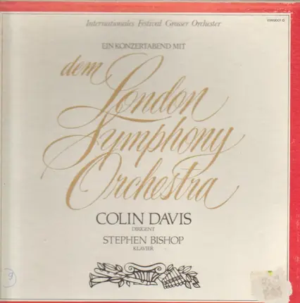 Colin Davis - Ein Konzertabend mit dem London Symphony Orchestra