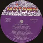 12inch Vinyl Single - Colin England - I got what you need