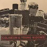 7inch Vinyl Single - Coliseum / Young Widows - Coliseum & Young Widows - silver black spltter pressing