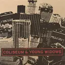 7inch Vinyl Single - Coliseum / Young Widows - Coliseum & Young Widows - silver black spltter pressing