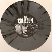 7inch Vinyl Single - Coliseum / Young Widows - Coliseum & Young Widows - silver black spltter pressing